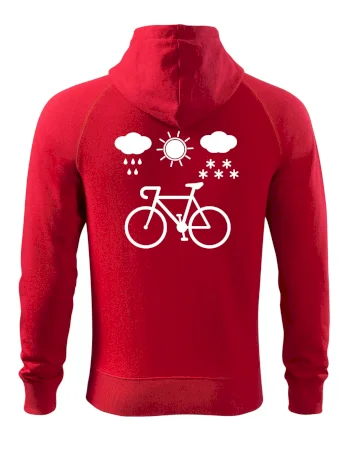 Cyklista za každého počasia