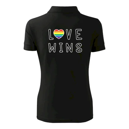 Love wins nápis