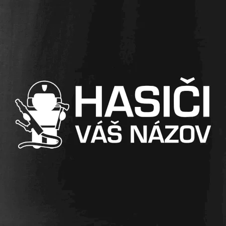 Hasiči postavička - vlastný nápis