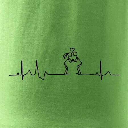 EKG zamilovaný pár