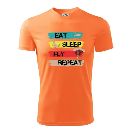 Eat Sleep Fly Repeat Paragliding