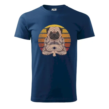 Yoga meditace - pug