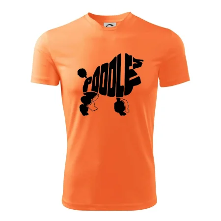 Pudel - nápis v tele