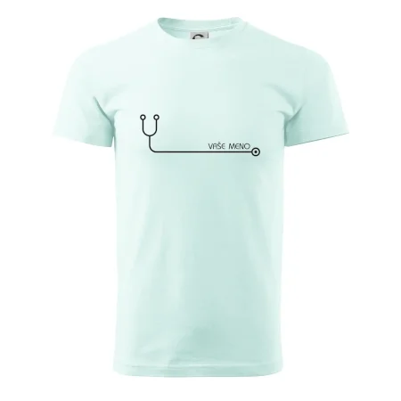 Doktor a sestrička - stetoskop s menom