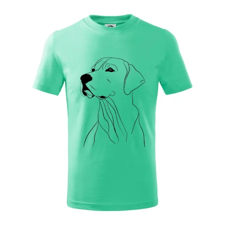 Labrador čierna kresba