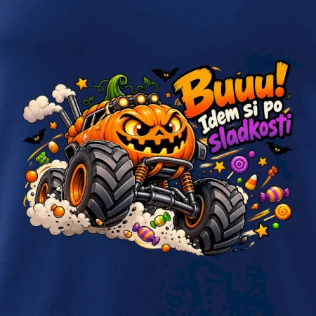 Buuu idem si po sladkosti tekvicový monster truck