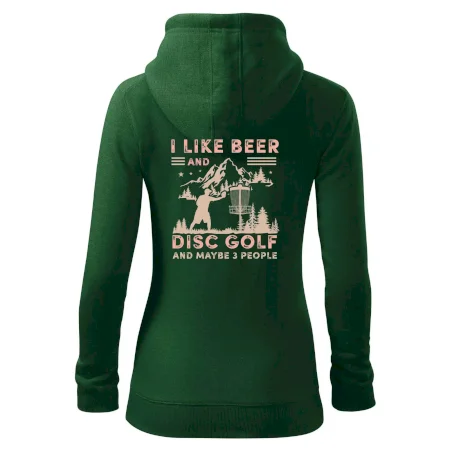 I like beer and disc golf