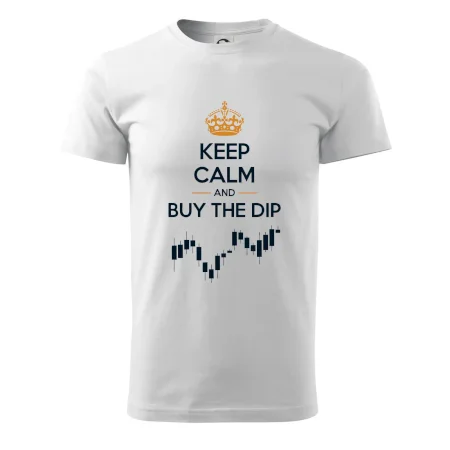 Keep Calm and Buy the Dip - koruna a graf