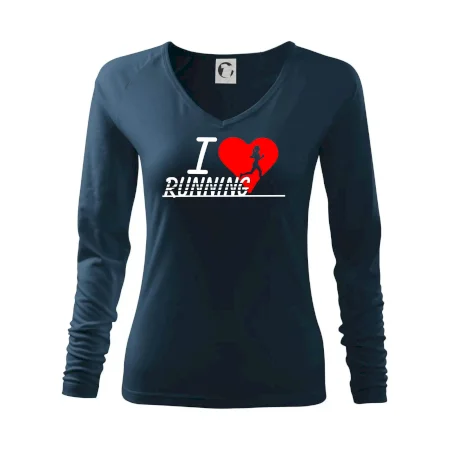I love running dievča