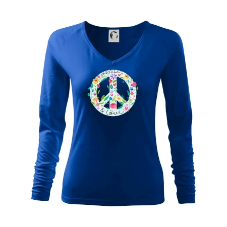 Peace and love symbol