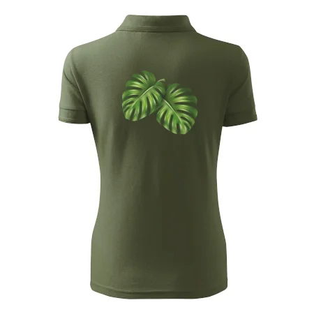 Monstera - dva listy