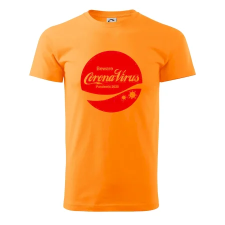 Corona virus pandemic logo