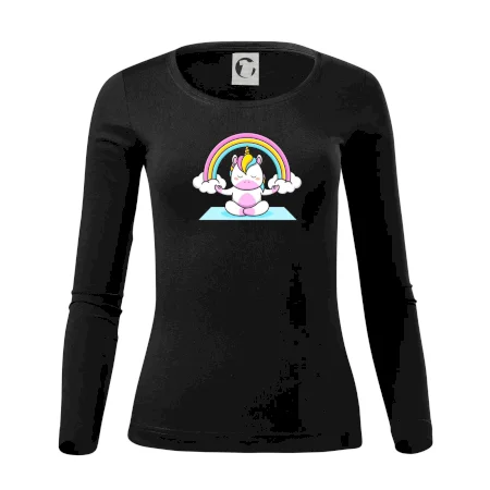 Yoga jednorožec - dúha