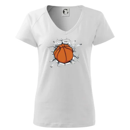 Basketbal lopta v triku