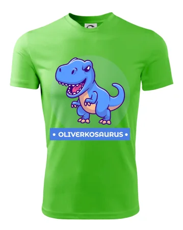Dinosaurie mená - modrý dinosaurus