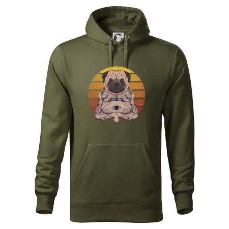 Yoga meditace - pug