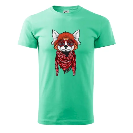 Červená panda hipster