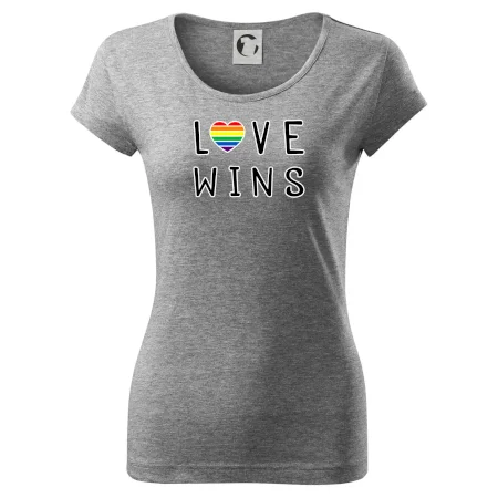 Love wins nápis