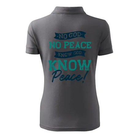 No God no peace, know God know peace