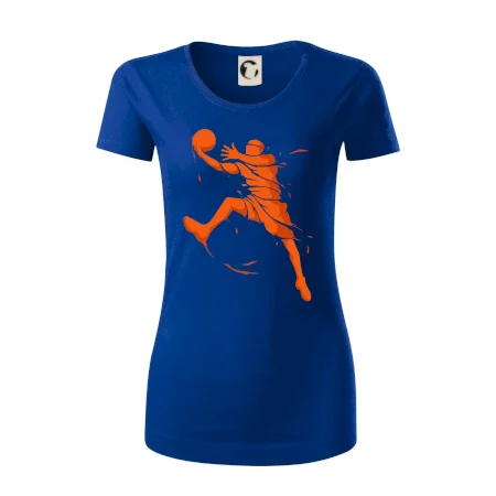 Basketball player splash