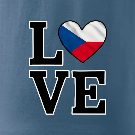 Love Česká vlajka