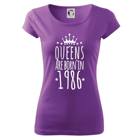 Queens are born in 1986