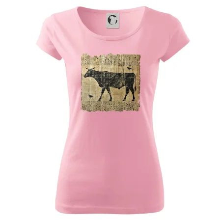 Egyptské hieroglyfy krava