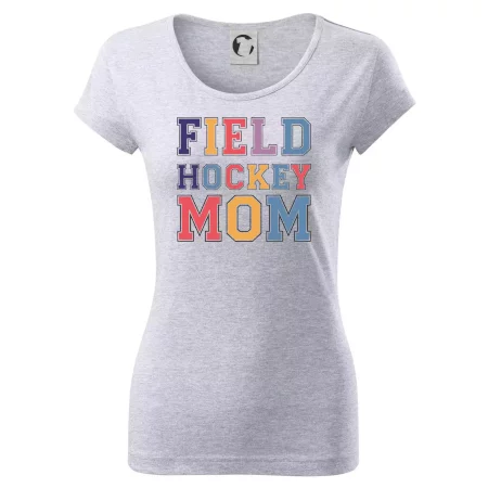 Field hockey mom - športové písmo