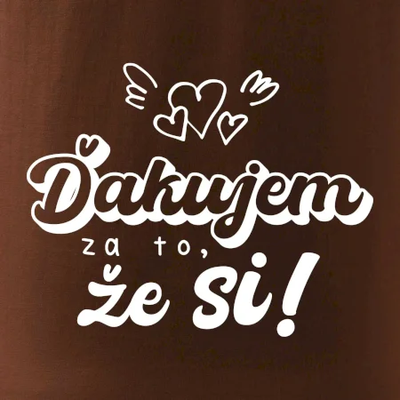 Písacie ďakujem za to, že si