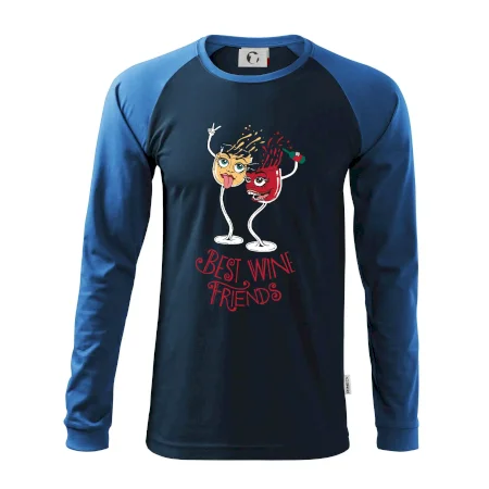 Best wine friends dancing (Pecka design)