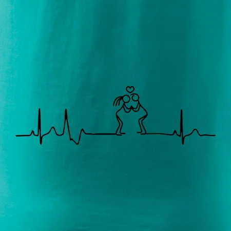 EKG zamilovaný pár