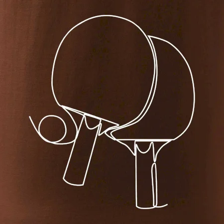 Rakety na stolný tenis jedným ťahom