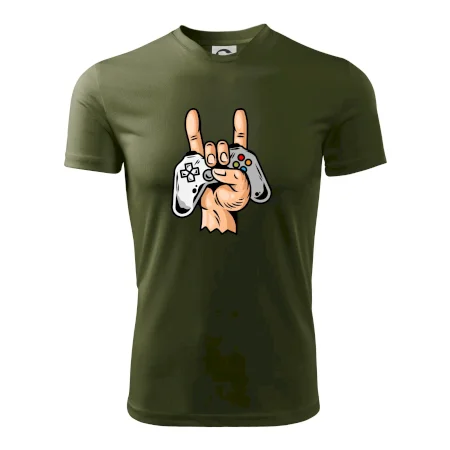 Gamer - gamepad paroháč