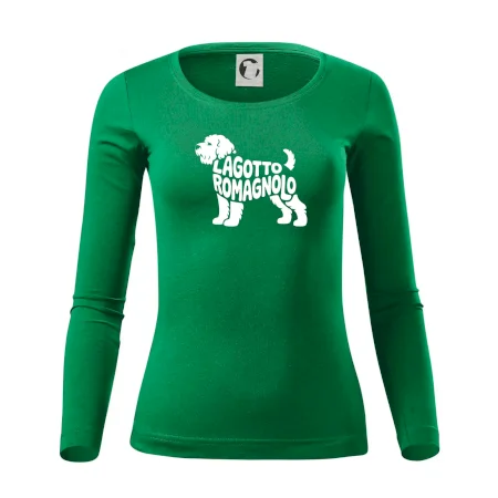 Lagotto romagnolo nápis v tele
