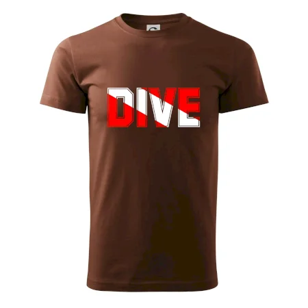 Dive nápis vlajka
