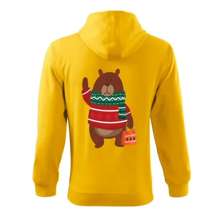 Medveď s darčekom