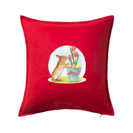 Veľkonočný zajačik tulipány