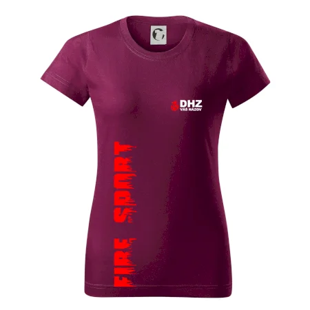 DHZ (oheň, firesport, názov sboru - vlastný nápis)