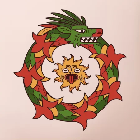 Mayovia - zvieratá had v kruhu