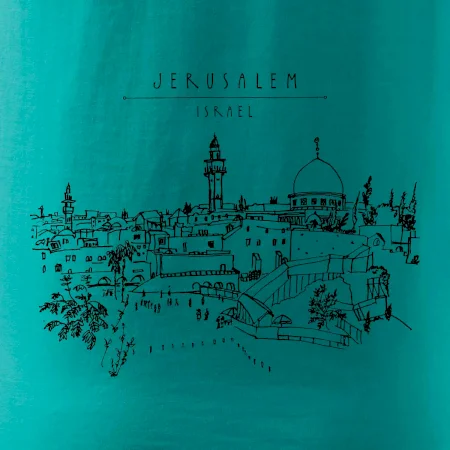 Kreslený Jeruzalem