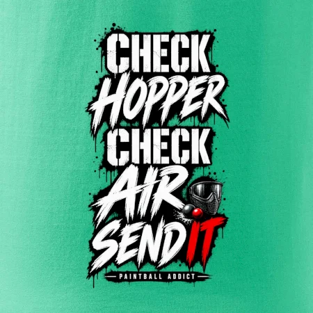 Kontrola zásobníka – Check Hopper Air paintball