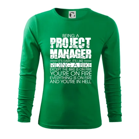 Being A Project Manager - bike