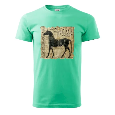 Egyptské hieroglyfy kôň