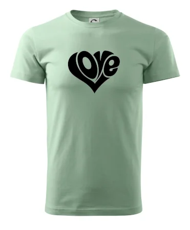 Love nápis jednoduchý