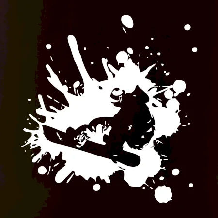 Snowboard splash