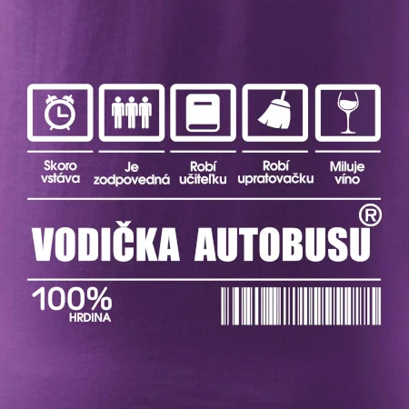 Čiarový kód - Vodička autobusu