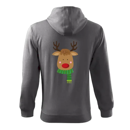 Jeleň so šálom