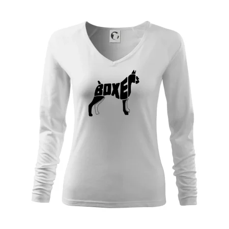 Boxer nápis v tele
