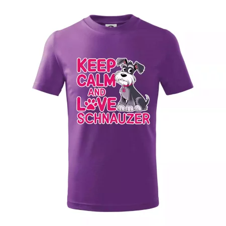 Keep calm and love Schnauzer