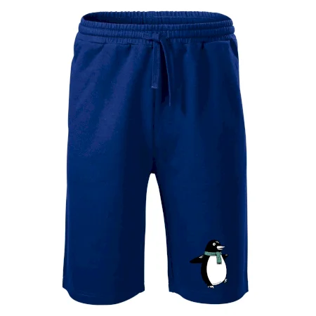 Tučniak so zeleným šálom